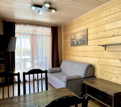Квартира в Апартаменты на ГЛК Солнечная долина, Sunny Valley, шале 8, этаж 1, апартамент 828