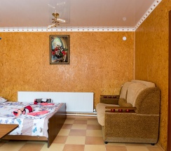 Номер люкс семейный с 1 двуспальной кроватью в Аленка