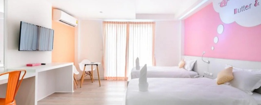 Двухместный номер Deluxe (2 отдельные кровати) в The Tint at Phuket town
