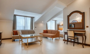 Люкс с террасой в Megasaray WestBeach Antalya