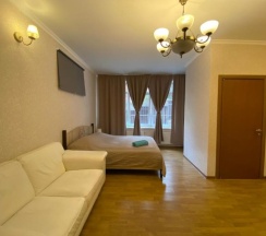 №1 Улучшенный двухместный номер с двуспальной кроватью в Eva Apartments