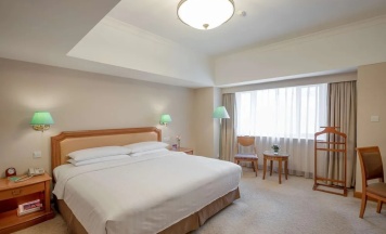 Двухместный люкс Executive двуспальная кровать в JEN Shenyang by Shangri-La