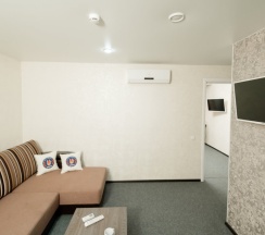 Двухместный люкс с видом на город двуспальная кровать в Домна