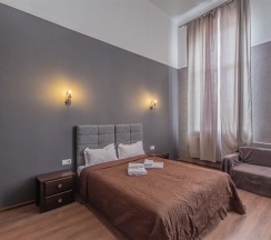 Люкс с видом на город в Ланселот