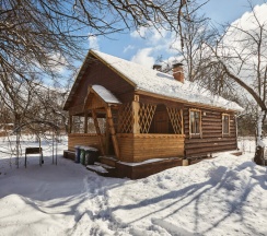 Домик с камином в В Чемодано
