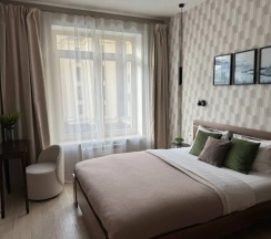 Апартаменты с балконом и с красивым видом из окна в Апартаменты Central street от сети Good Vibes Apartments