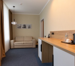 Стандарт делюкс одноместный с видом на Волгу в Ambar House