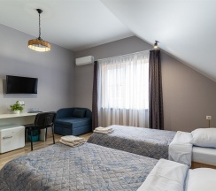 Стандартный номер с двуспальной или двумя односпальными кроватями в Домус.море