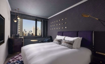 Двухместный номер Privilege двуспальная кровать в Mercure Tokyo Hibiya