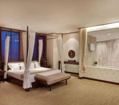Двухместный номер Deluxe с видом на город (двуспальная кровать) в The Davis Bangkok Hotel