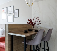 Квартира в Апартаменты на 9.3 Rose Studio ул. Гаврилова, 4