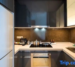 Семейный люкс Deluxe c 1 комнатой с видом на море в Oakwood Apartments Sanya