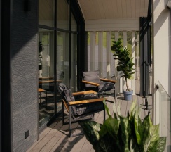 Двухуровневый Джуниор Сюит на втором этаже со своей зоной отдыха в Игуана