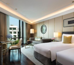 Двухместный номер Deluxe двуспальная кровать в Siam Kempinski Hotel Bangkok