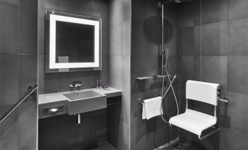 Номер Superior, с рабочей зоной для маломобильных - с двуспальной кроватью в Novotel Москва Киевская