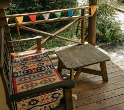 Double Room с двуспальной кроватью  (к1R1-2) в Шале Леший