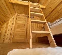 A-frame 3-х местный с душем и санузлом в Зеленый колобок