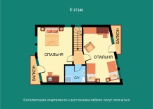 Апартаменты в коттеджах «Рапсодия» в Лесная рапсодия