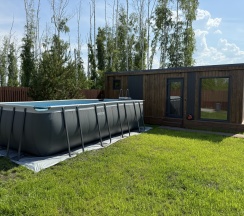 Дом с баней и мангальной зоной в NS house