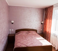 Номер стандарт с 1 двуспальной кроватью в Уют