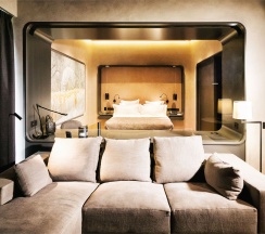 Grand Suite with Lake view в Riviera wellness resort