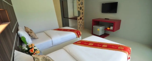 Двухместный номер Deluxe 2 отдельные кровати в Phi Phi Rimlay Cottage