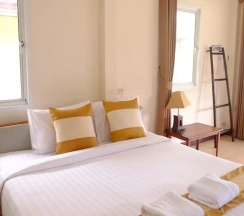 Двухместное бунгало двуспальная кровать в Fah Talay Resort