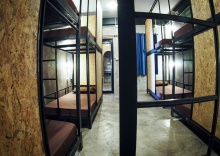 Кровать в общем номере в Bed & Ink Hostel Koh Tao