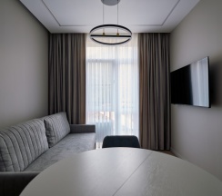 Апартаменты повышенной комфортности с 2 балконами и видом на горы в Alba inn apartments
