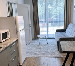 Апартаменты двухкомнатные четырехместные  (улучшенные) с балконом в Polikariya