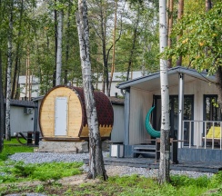Шале "VOYAGE+" с баней в Уральские зори