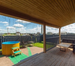 Коттедж на 4 взрослых + 2 доп. места (раскладной диван) в Павловские купели