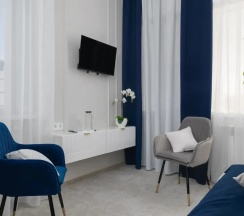 Апартаменты ПРЕМИУМ с панорамным видом на Эльбрус (корпус 4) в Park&House Hotel