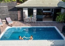 Двухместная вилла Luxury двуспальная кровать в Koh Tao Heights Pool Villas