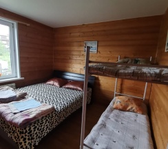 Коттедж с красивым видом из окна в Удачный