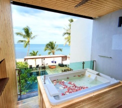 Номер Standard с 3 комнатами рядом с пляжем в Pavilion Samui Pool Residence