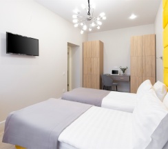Трехкомнатные Апартаменты с 2 спальнями и кухней-гостиной в Grand Suites
