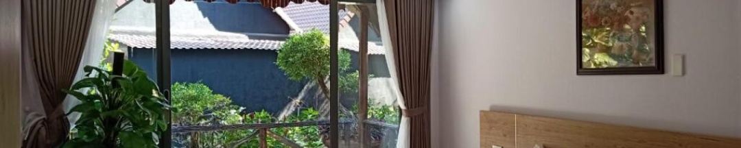 Двухместное бунгало с видом на сад двуспальная кровать в Mai Phuong Resort Phu Quoc