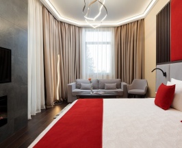 ДЖУНИОР СЮИТ С ТЕРРАСОЙ СТИХИЯ ОГНЯ в Ostrova