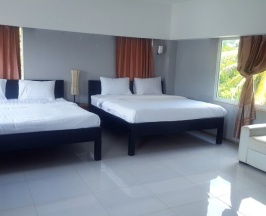 Четырёхместный номер Deluxe 2 отдельные кровати в White Lotus Resort