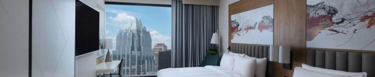 Двухместный номер Standard с красивым видом из окна в Austin Marriott Downtown