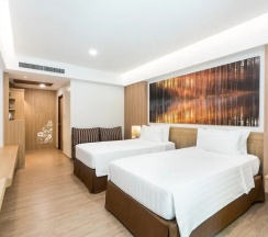 Двухместный номер Deluxe 2 отдельные кровати в Chaba Cabana Beach Resort