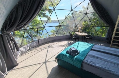 пгт Янтарный: Турбаза Кусто