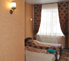 Номер комфорт улучшенный с 2 односпальными кроватями в Залесный