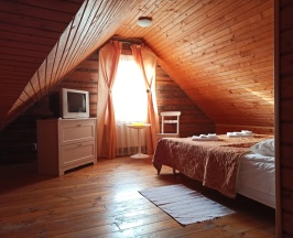 Двухместный номер Standard Мансарда двуспальная кровать в Стромынка