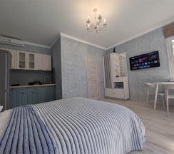 Двухместная студия на 3-м этаже с видом на море в Агава