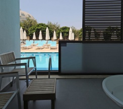 Двухместный номер Swim Up с балконом 2 отдельные кровати в Gold Island Selected