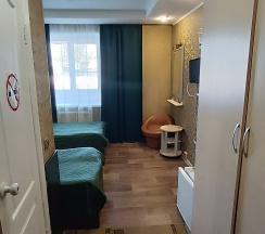 Двухместный номер с 2 односпальными кроватями в Мател