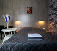 Двухместный номер с 1 кроватью и балконом в Гостевой дом