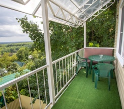 Эко-студия с балконом в Green home
